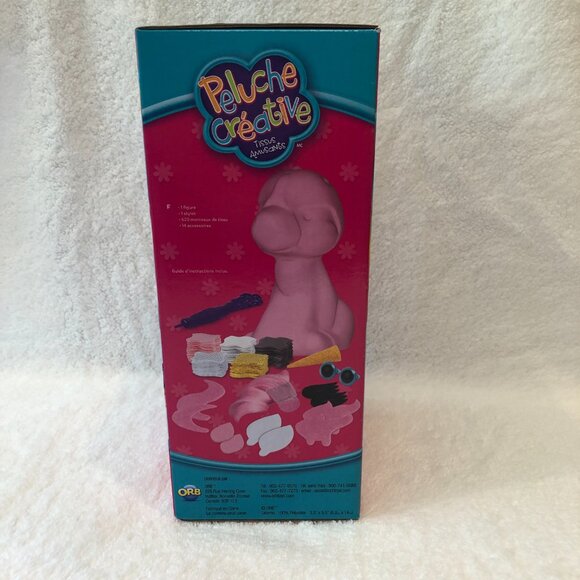 NWT Plush Craft 3D Unicorn, 5" x 4" x 10", Pink/White/Yellow/Grey - Picture 3 of 10